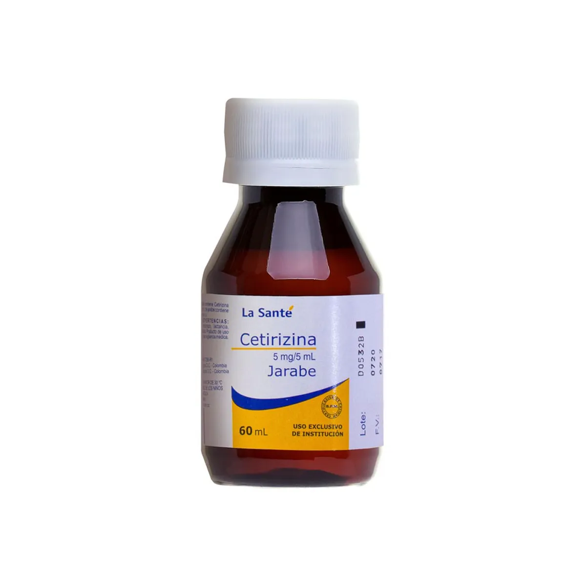 CETIRIZINA JRBE 5 MG X 60 ML LA SANTE