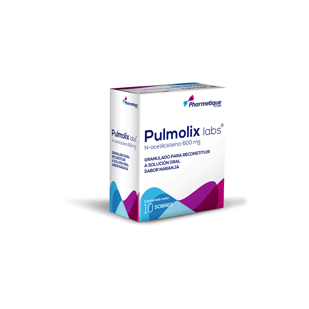 PULMOLIX LABS 600 MG X 10 SOBRES PHARMETIQUE