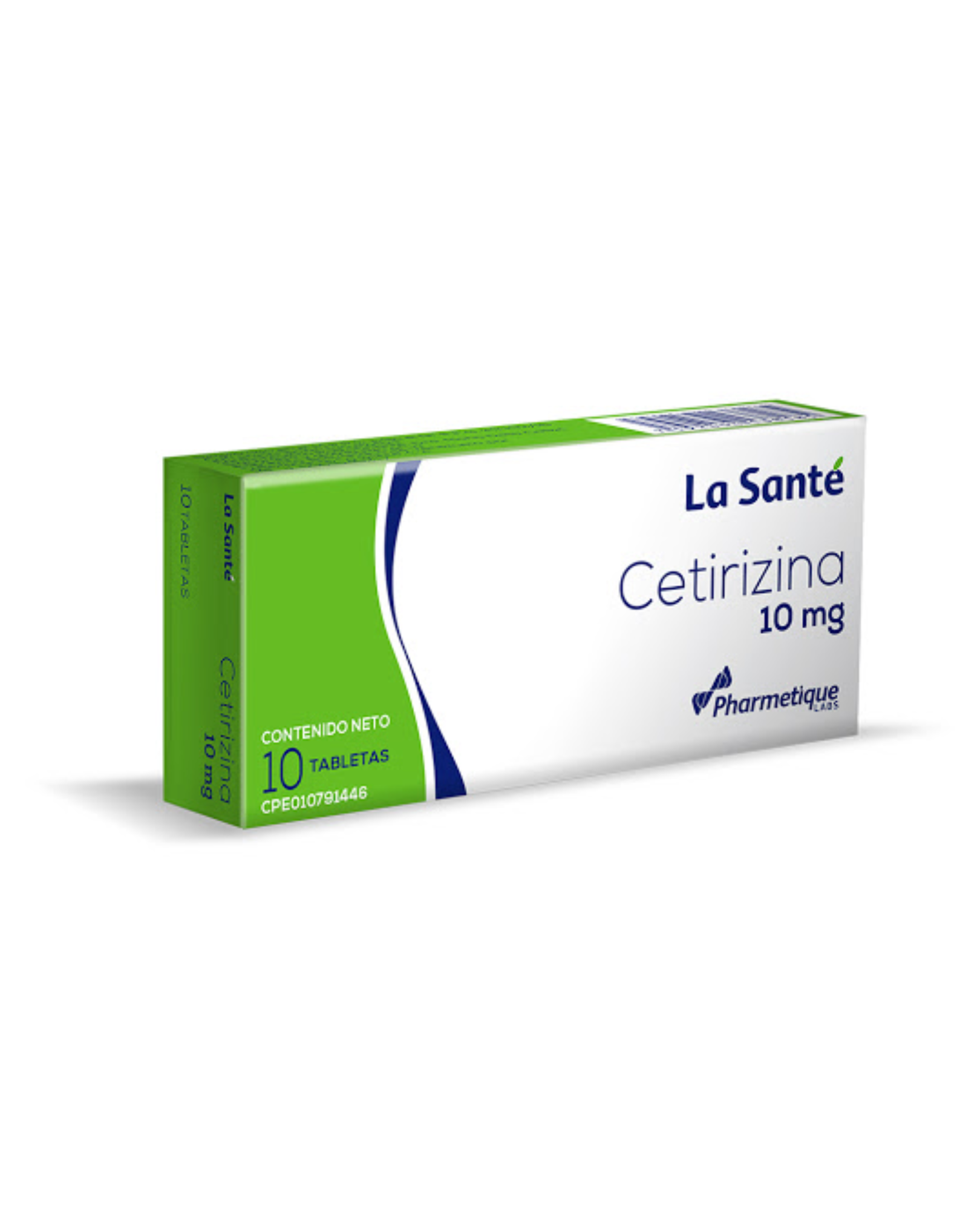 CETIRIZINA 10 MG X 10 TAB LA SANTE