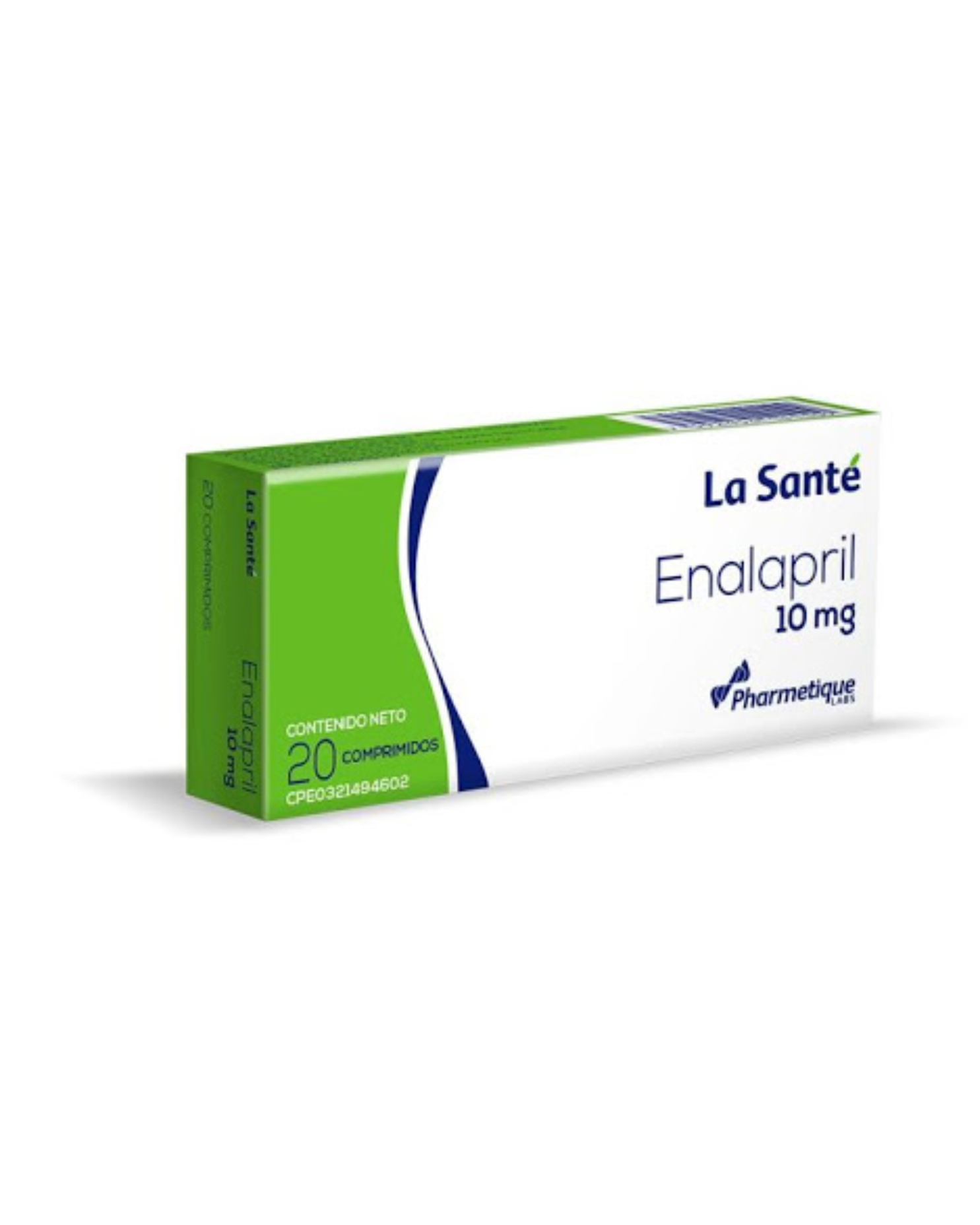 ENALAPRIL 10 MG X 20 COMP LA SANTE