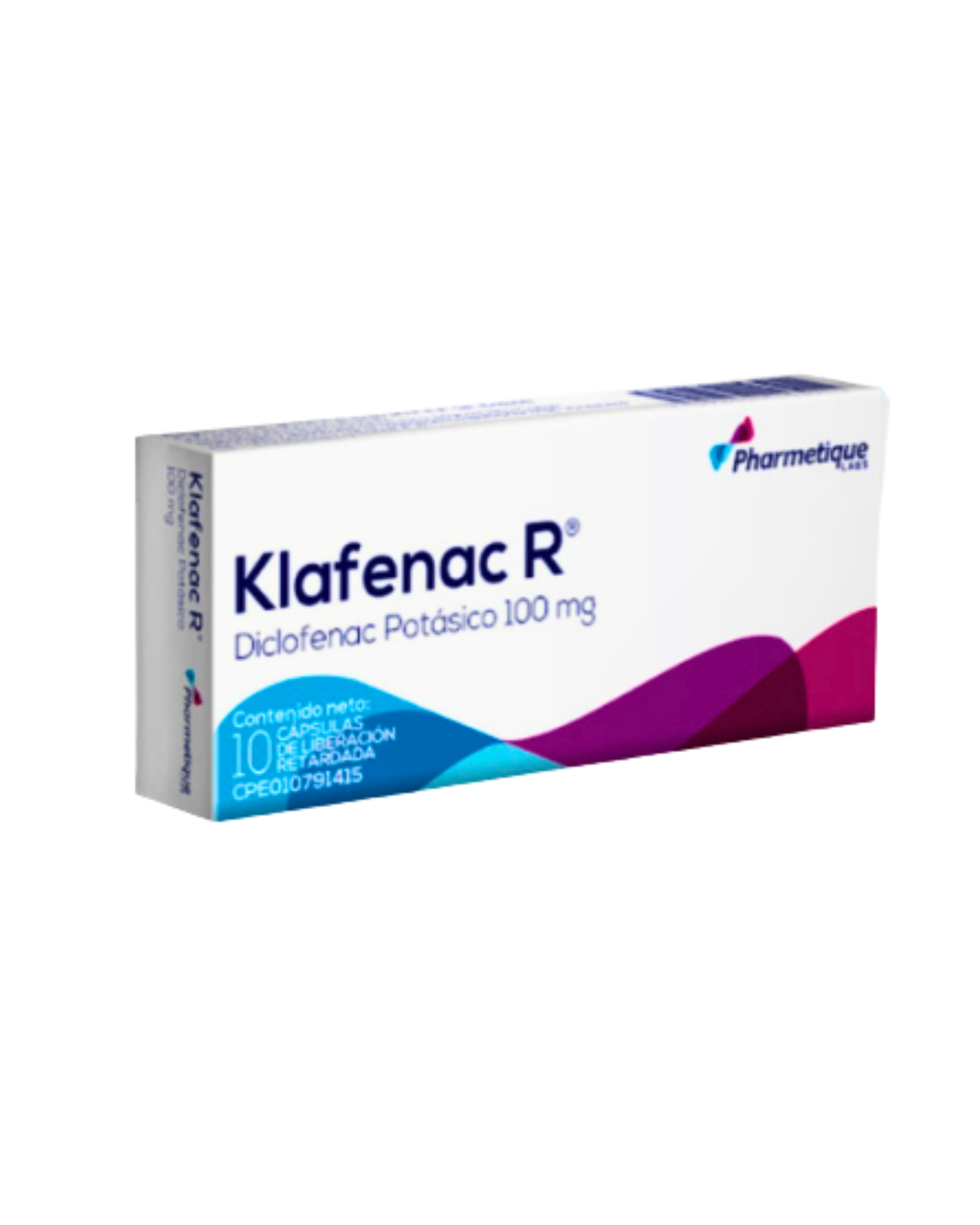 KLAFENAC R 100 MG X 10 CAP PHARMETIQUE