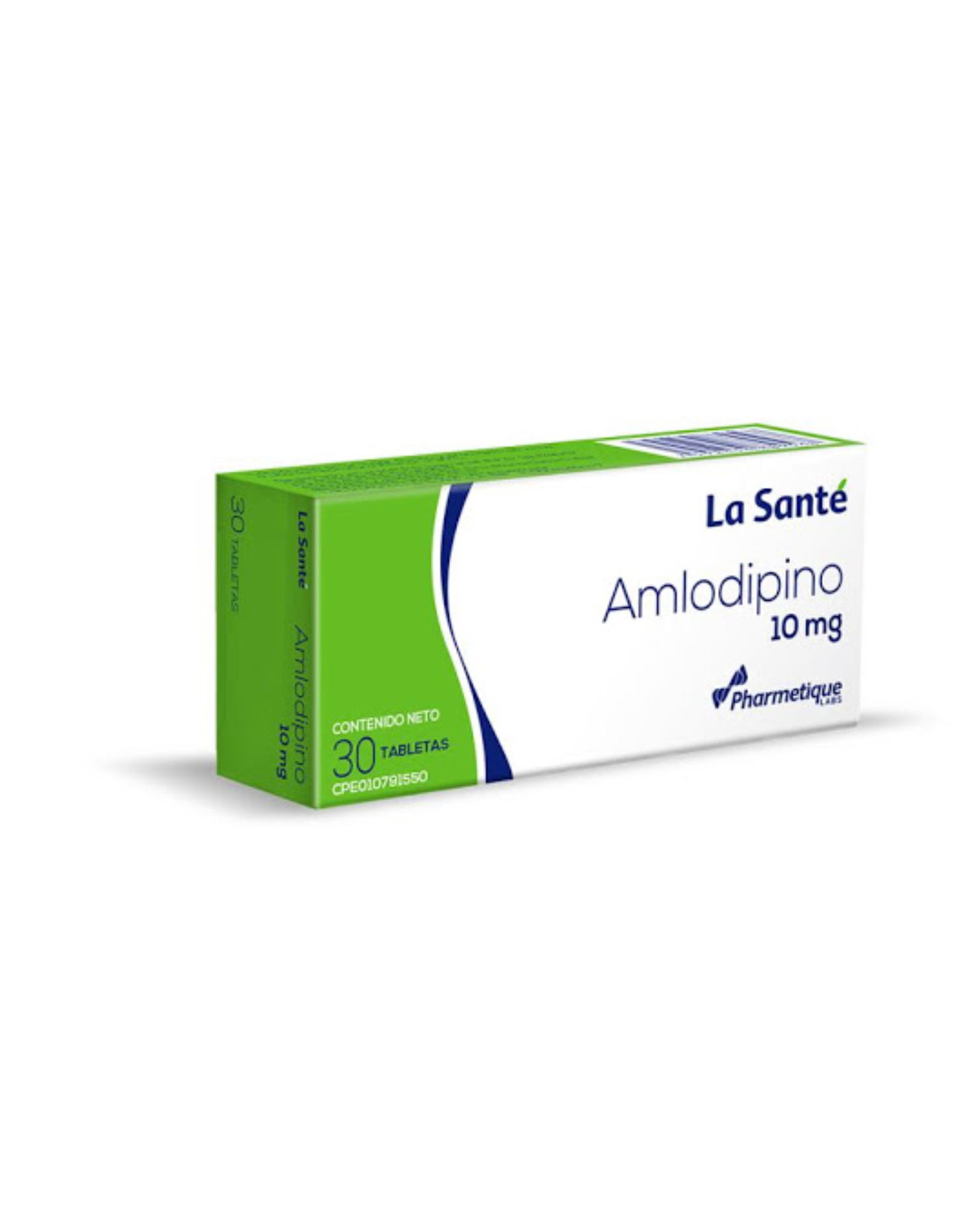 AMLODIPINA 10 MG X 30 TAB LA SANTE