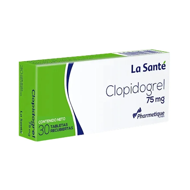 CLOPIDOGREL 75 MG X 30 TAB LA SANTE