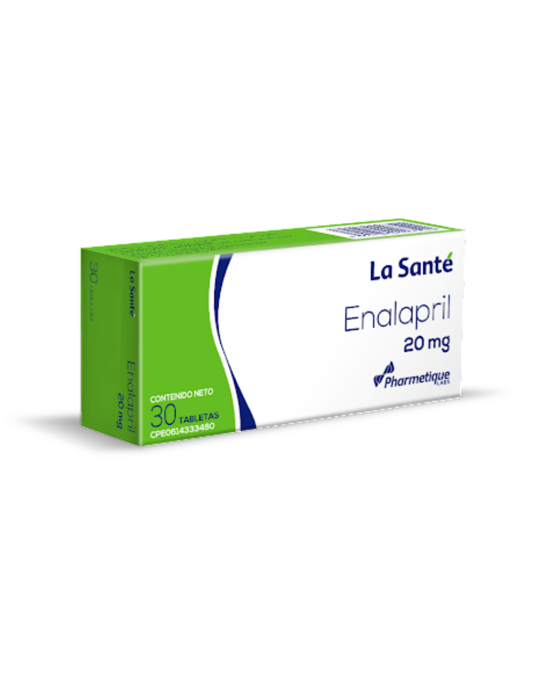 ENALAPRIL 20 MG X 30 TAB LA SANTE