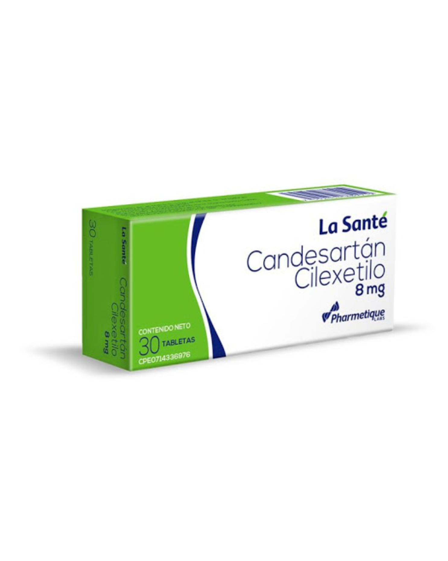 CANDESARTAN 8 MG X 30 TAB LA SANTE