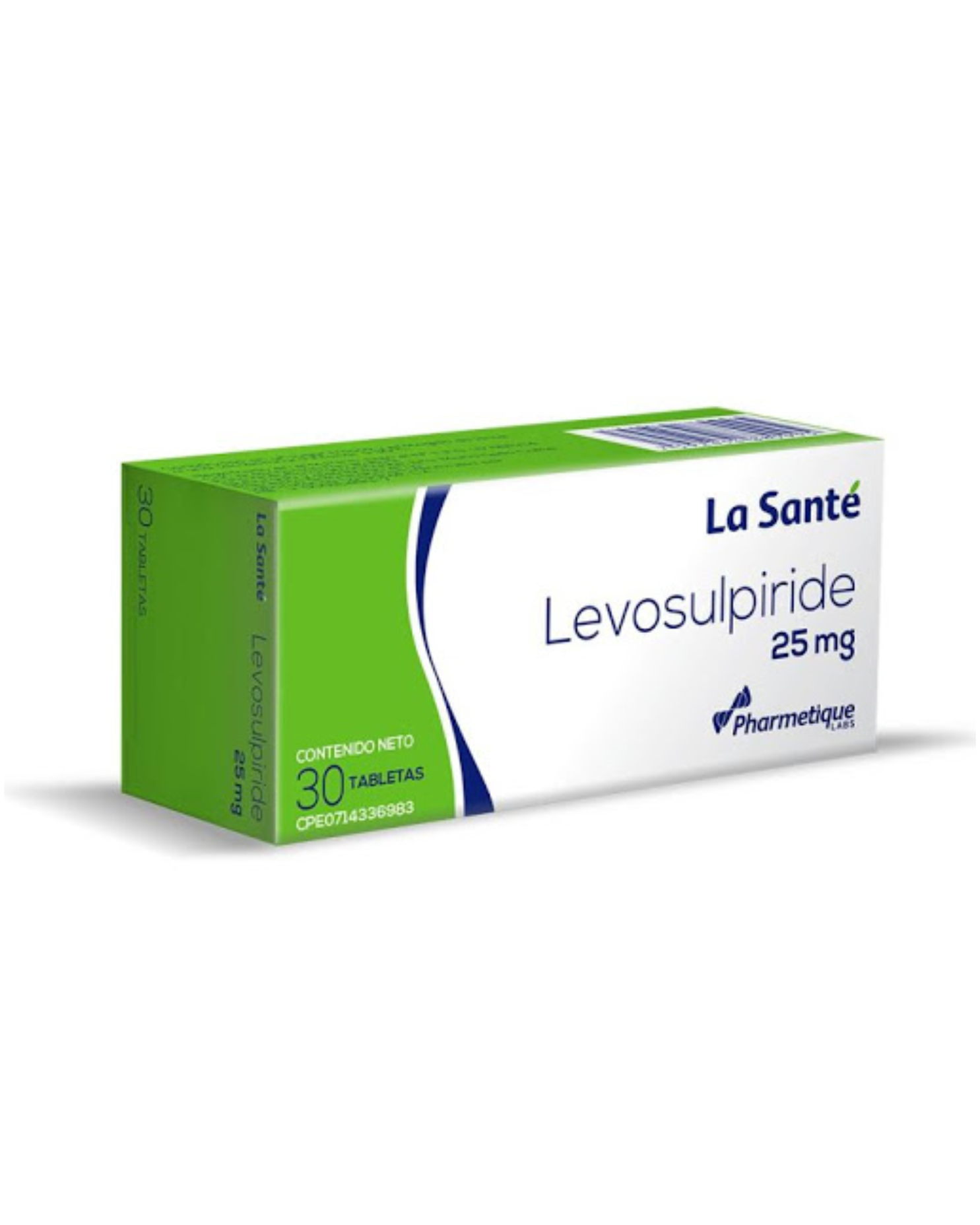 LEVOSULPIRIDE 25 MG X 30 TAB LA SANTE