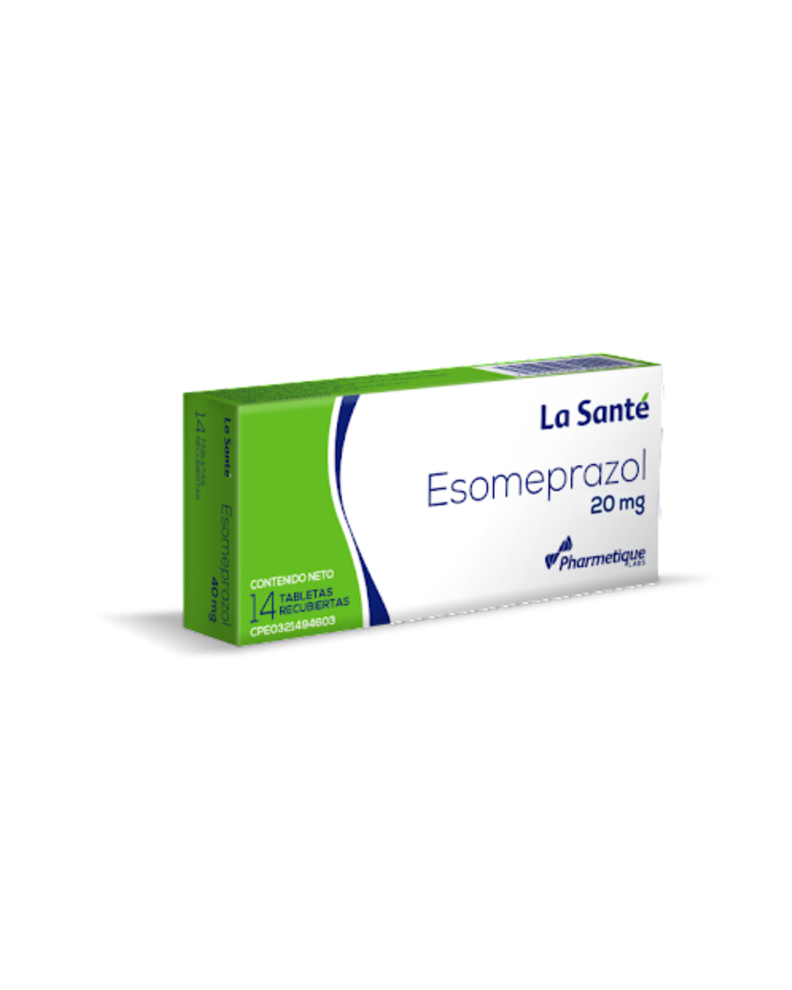 ESOMEPRAZOL 20 MG X 14 TAB LA SANTE