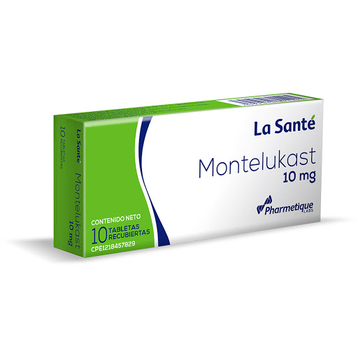 MONTELUKAST 10 MG X 10 TAB LA SANTE