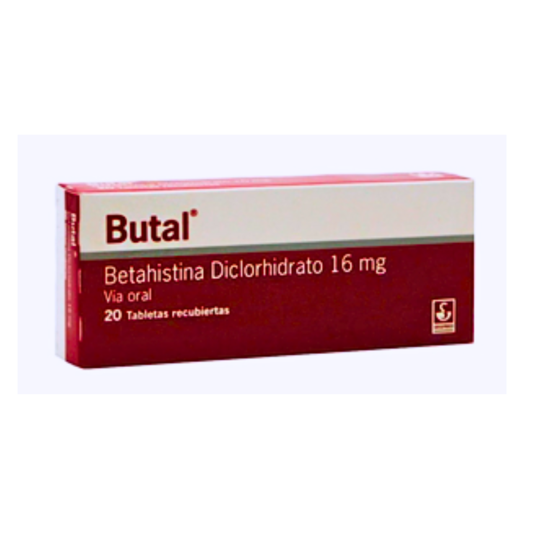BUTAL 16 MG X 20 TAB SIEGFRIED