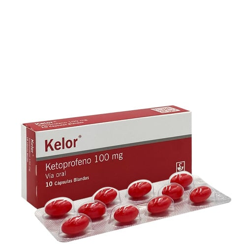 KELOR CAP BLANDAS 100MG X 10 SIEGFRIED