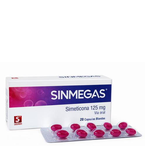 SINMEGAS CAP BLD 125 MG X 20 SIEGFRIED