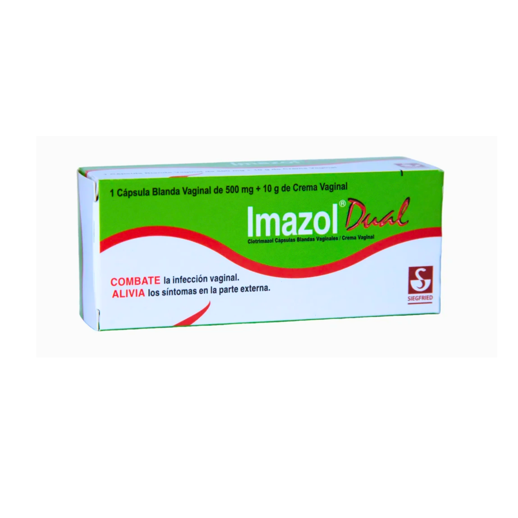 IMAZOL DUAL 500 MG X 1 OVULO + CREMA SIEGFRIED