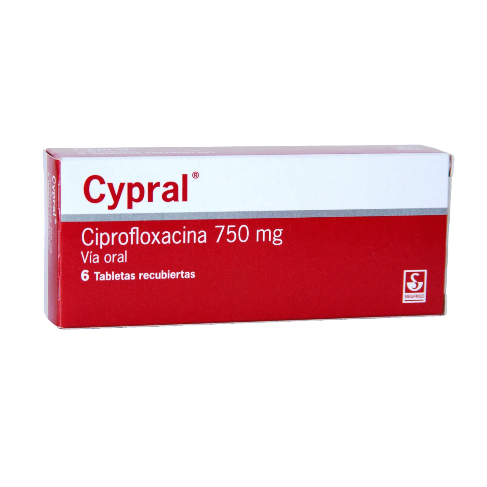 CYPRAL 750 MG X 6 TAB SIEGFRIED