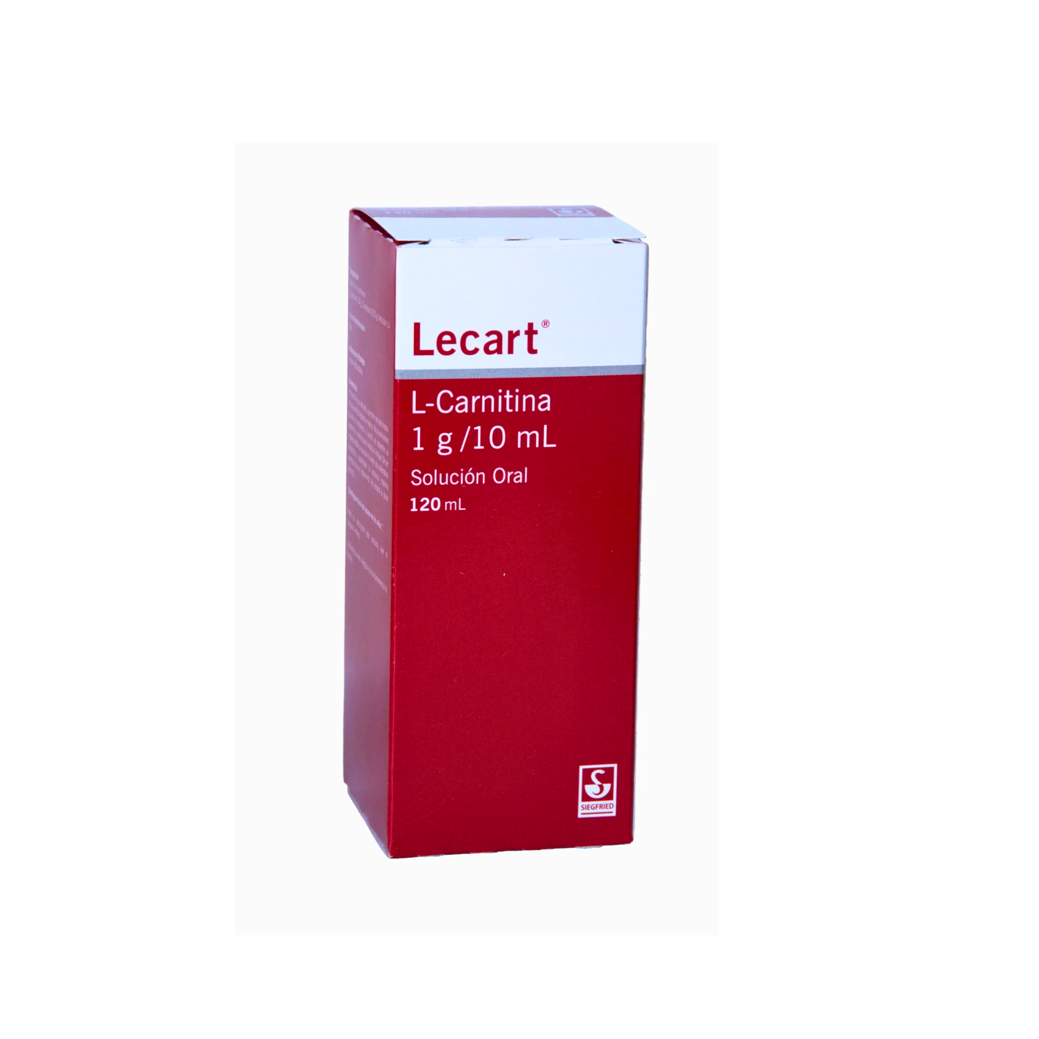 LECART SOLUC ORAL 1GR/10ML X 120 ML SIEGFRIED **