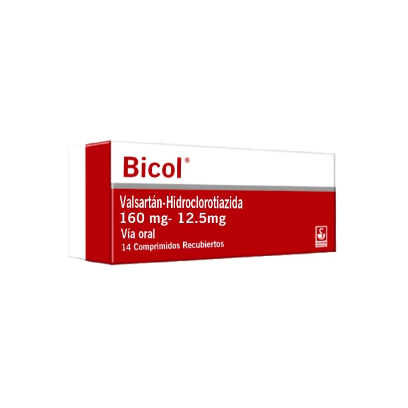 BICOL 160/12.5 MG X 14 COMP SIEGFRIED