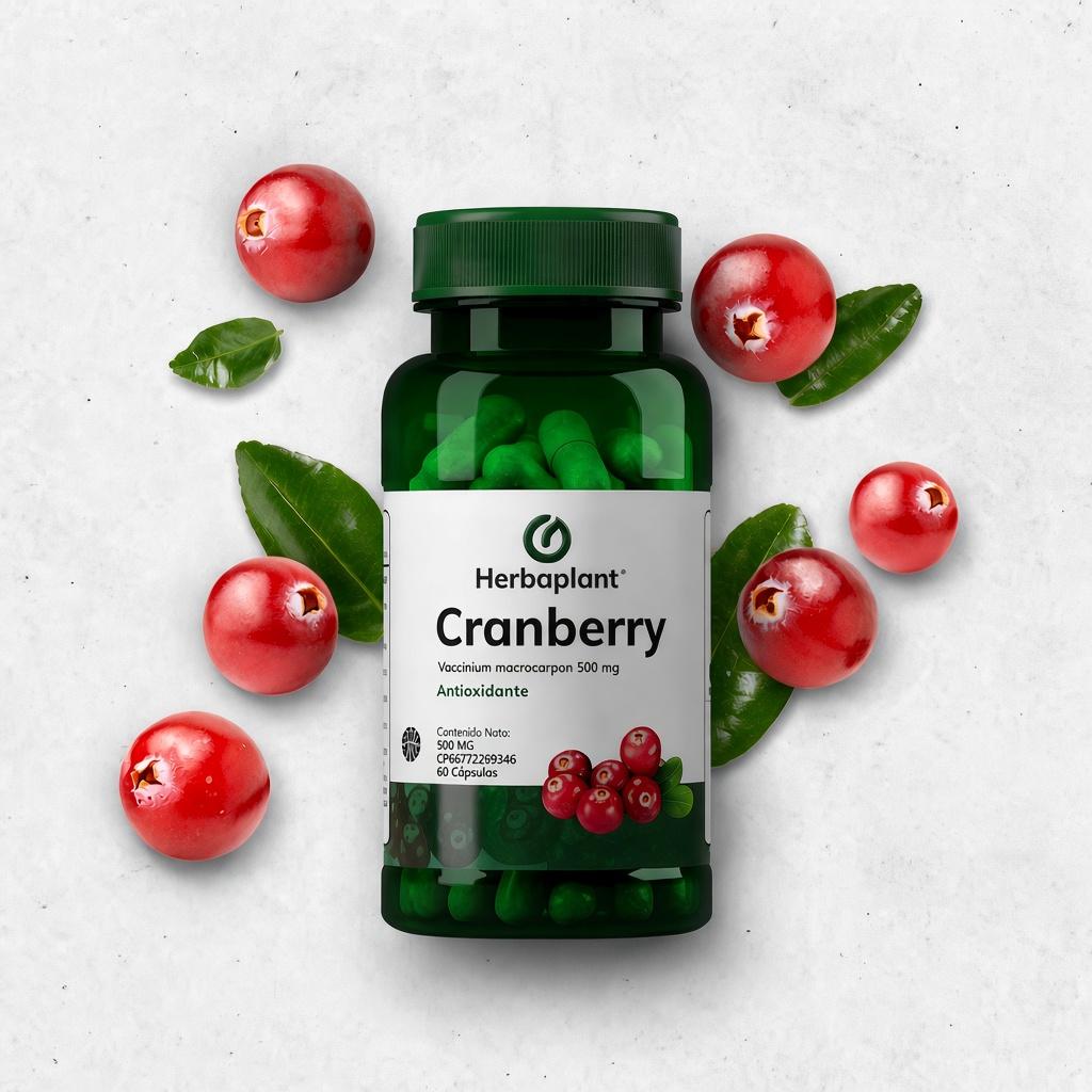CRANBERRY 500 MG X 60 CAP HERBAPLANT