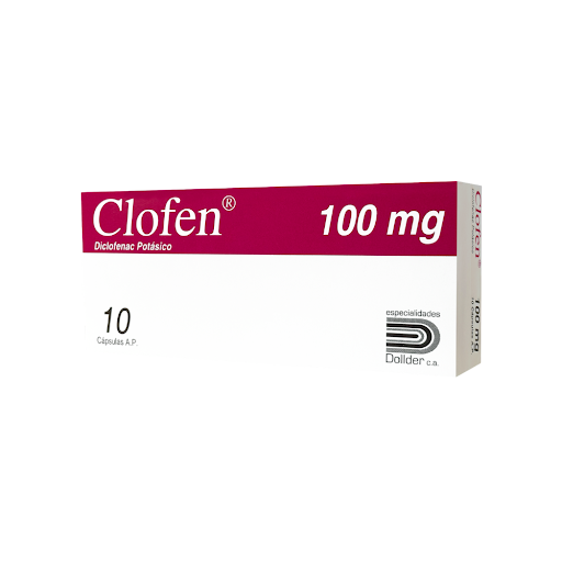 CLOFEN A.P. 100 MG X 10 CAP DOLLDER