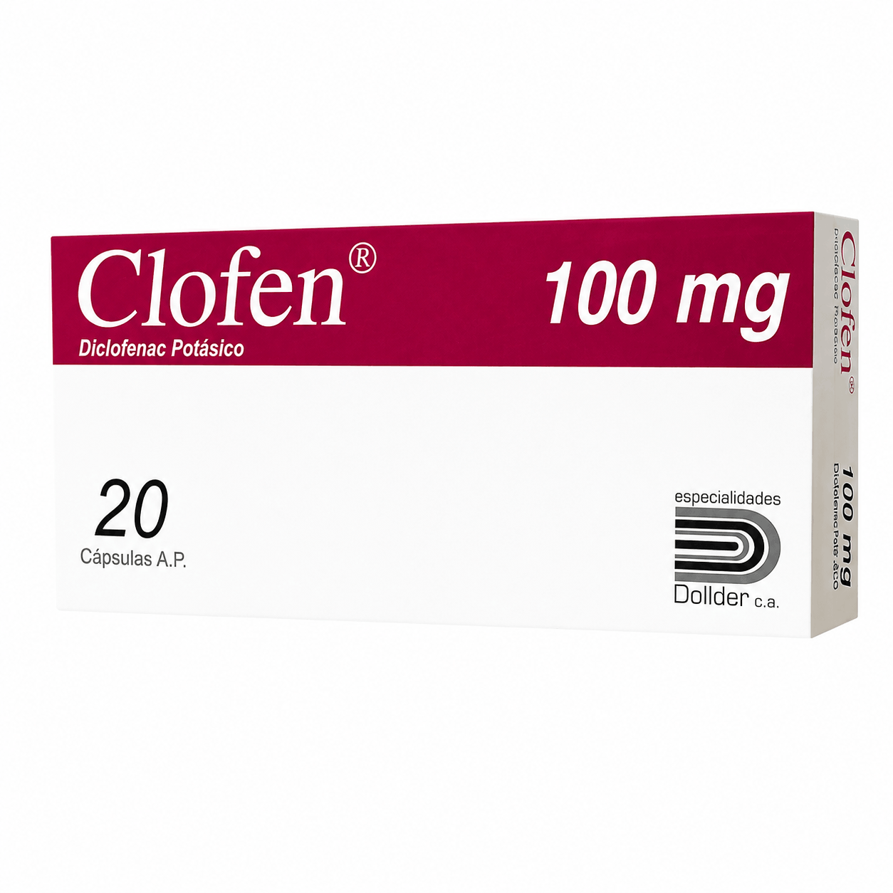 CLOFEN A.P. 100 MG X 20 CAP DOLLDER