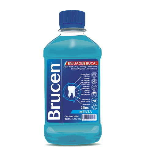BRUCEN ENJUAGUE BUCAL MENTA X 250 ML