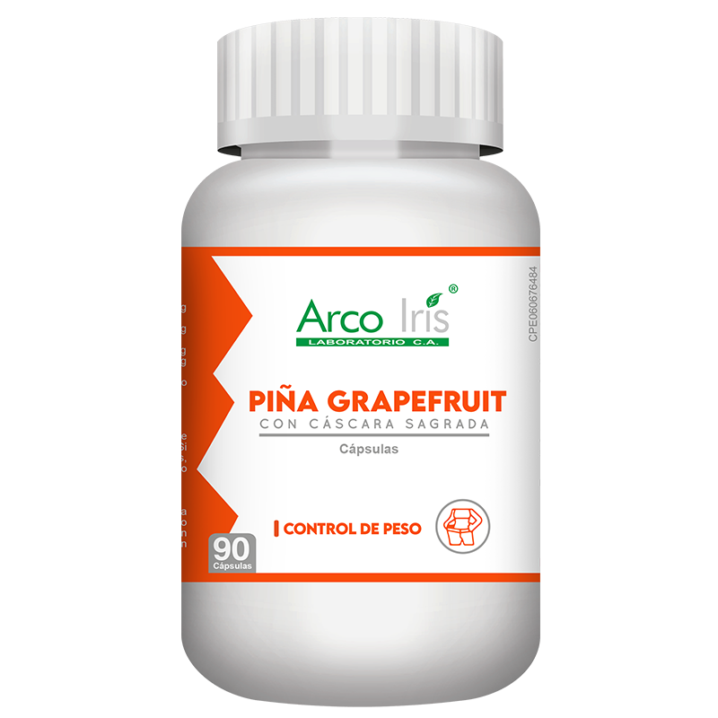 PI�A- GRAPEFRUIT X 90 CAP ARCO IRIS **