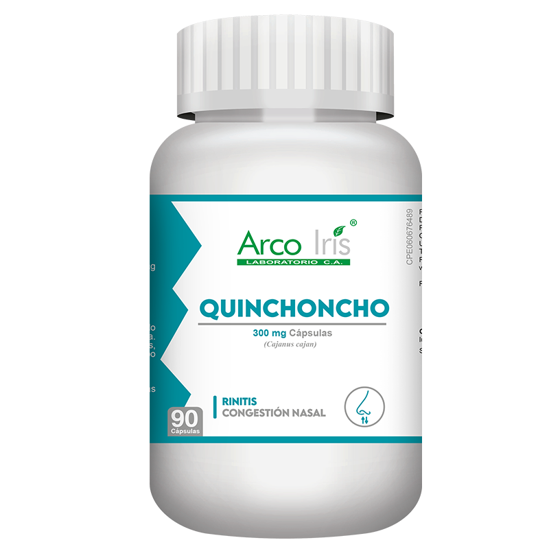 QUINCHONCHO 300 MG X 90 CAP ARCO IRIS