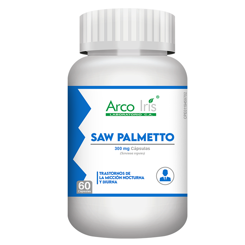 SAW PALMETTO X 60 CAP ARCO IRIS