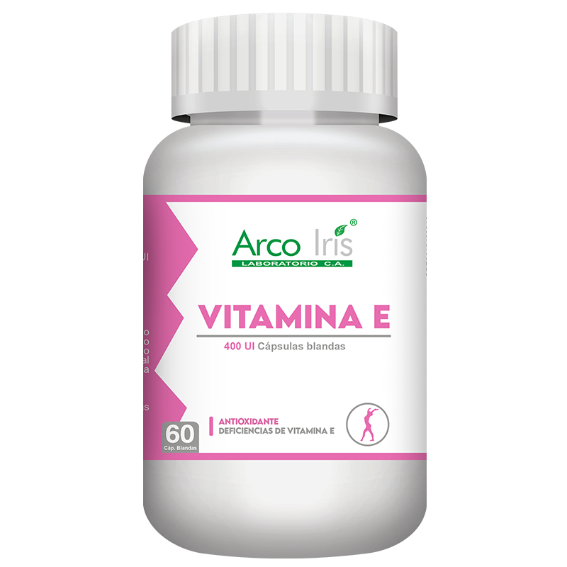 VITAMINA E 400UI X 60 CAP ARCO IRIS