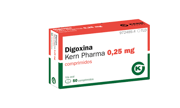 DIGOXINA 0.25 MG X 50 COMP KERN PHARMA