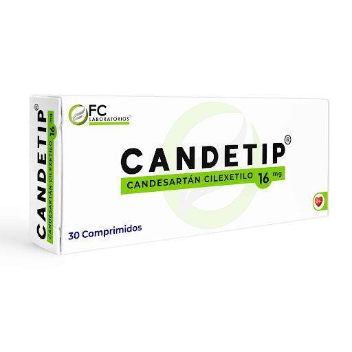 CANDETIP 16 MG X 30 COMP FC LAB
