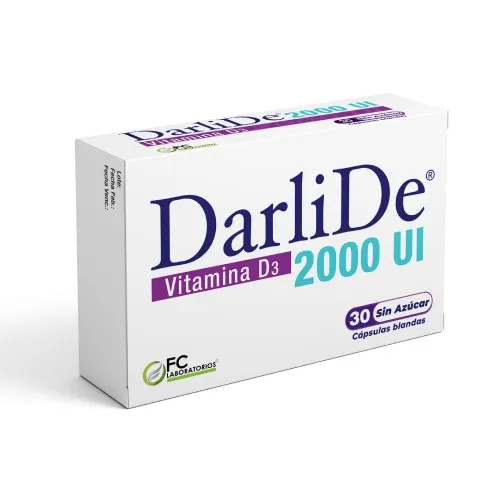 DARLIDE D3 2000 UI X 30 CAP BLANDAS FC LABORATORIOS