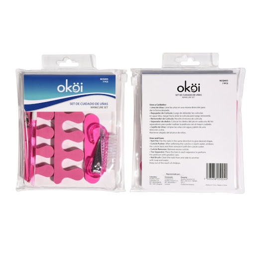 SET DE CUIDADO PARA U�AS 7 PCS OKOI