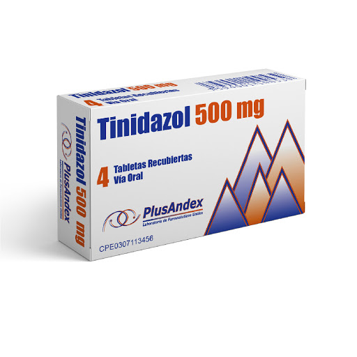 TINIDAZOL 500 MG X 4 TAB  PLUSANDEX