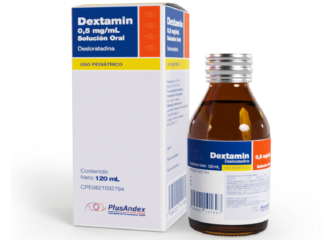 DEXTAMIN SOL PED X 120 ML PLUSANDEX
