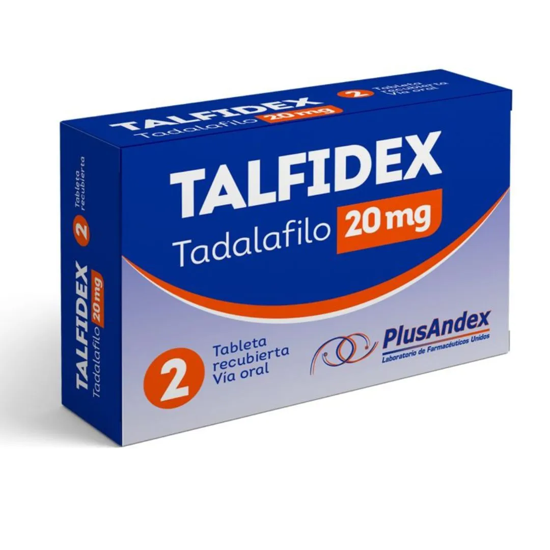 TALFIDEX 20 MG X 2 TAB PLUSANDEX