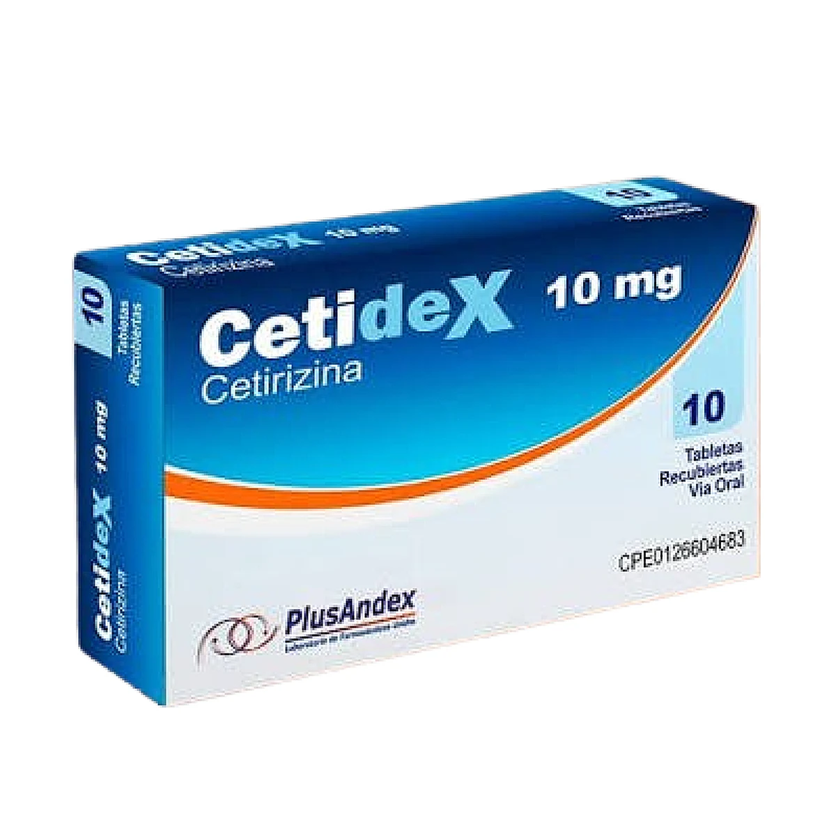 CETIDEX 10 MG X 10 TAB PLUSANDEX