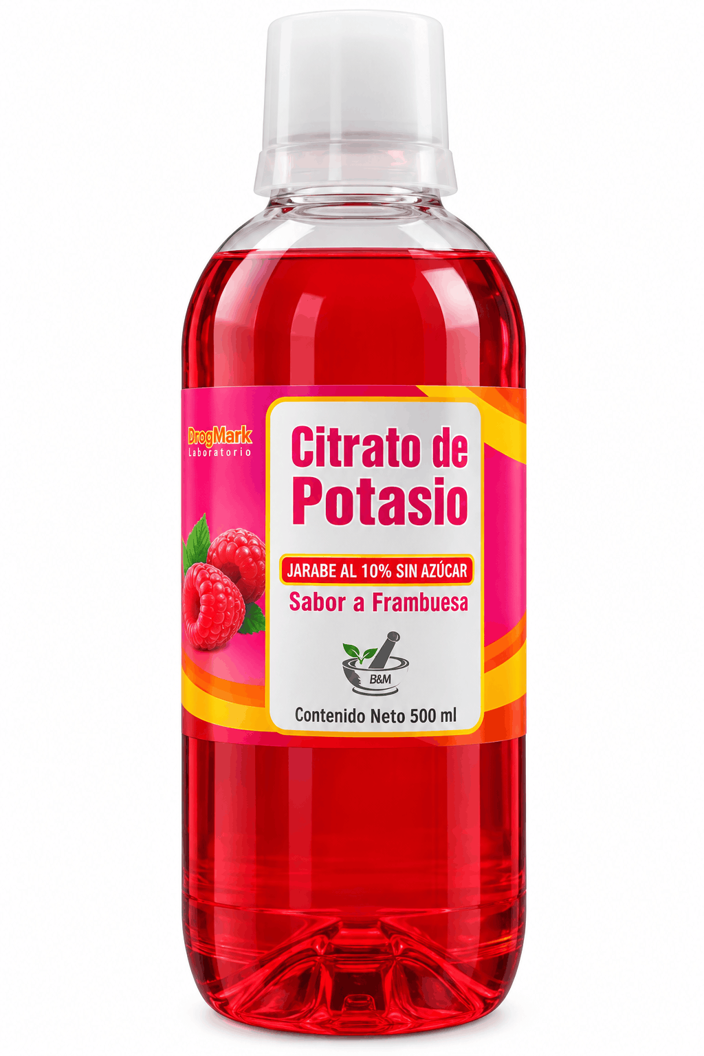 CITRATO DE POTASIO 10 % JBE SIN AZUCAR X 500 ML RECETTE MARK