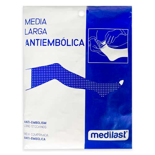 MEDIA ANTI-EMBOLICA TALLA XL BLANCA MEDILAST