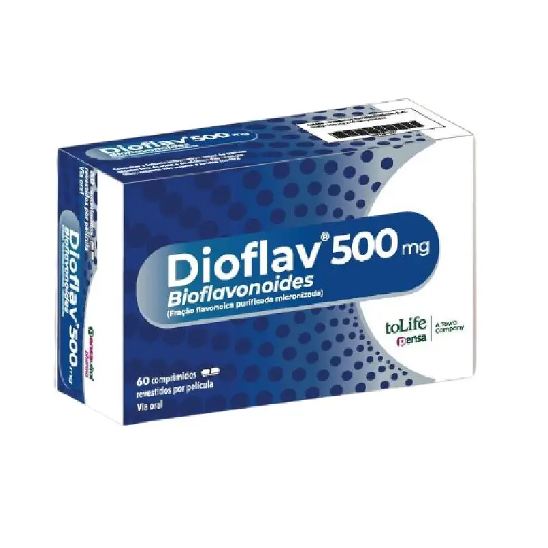 DIOFLEV 500 MG X 60 CAP