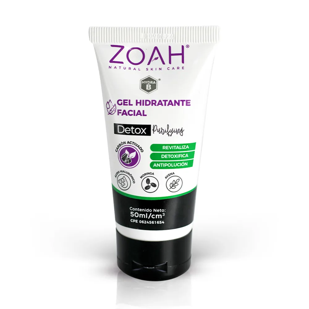 ZOAH GEL HIDRATANTE DETOX 50 ML