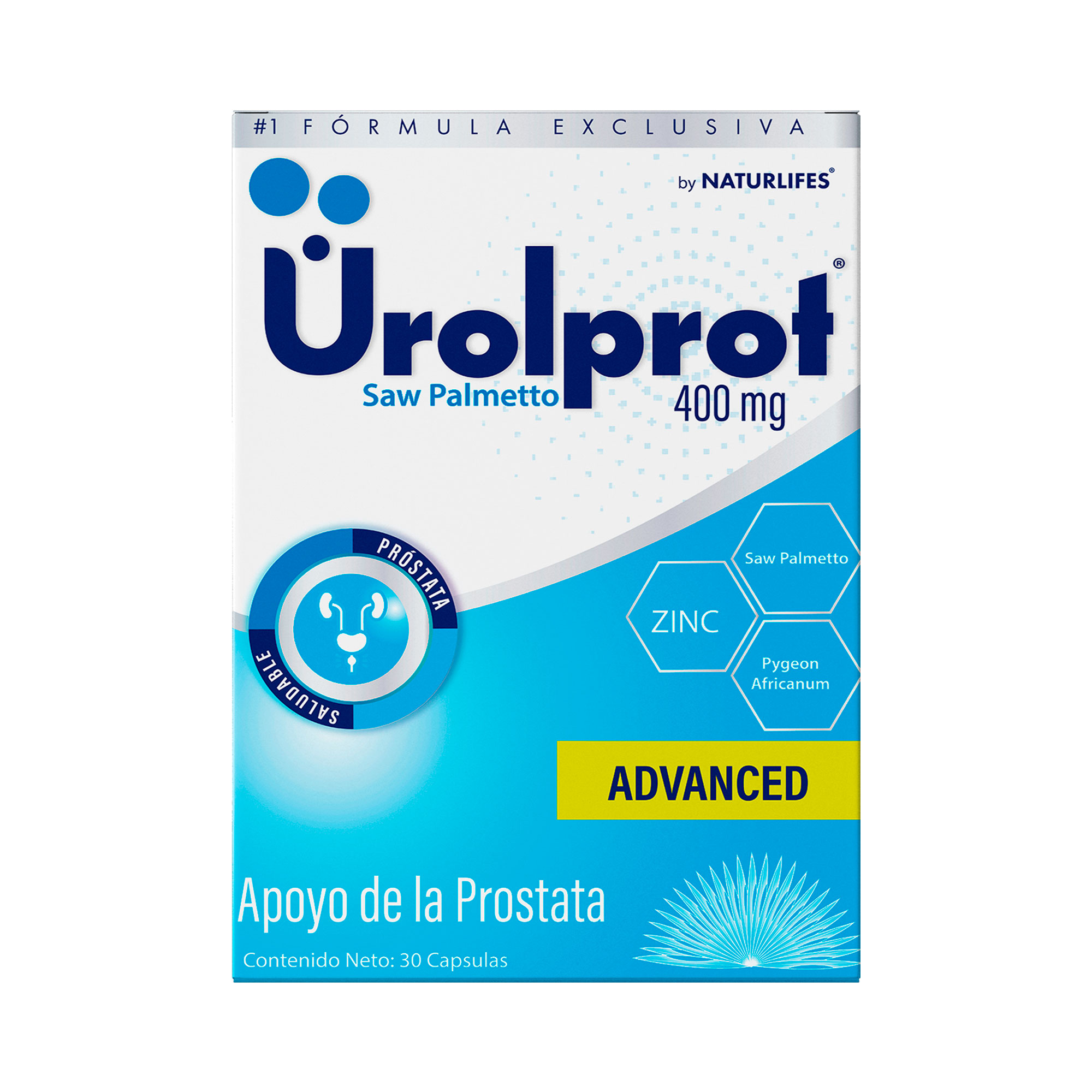 UROLPROT 400 MG X 30 CAP NATURLIFES