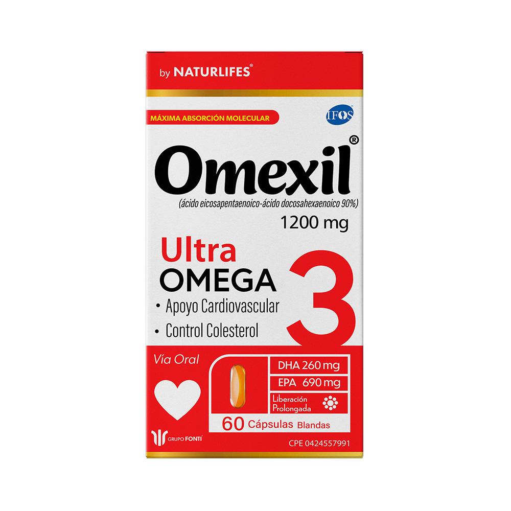 OMEXIL 1200 MG X 60 CAP NATURLIFES