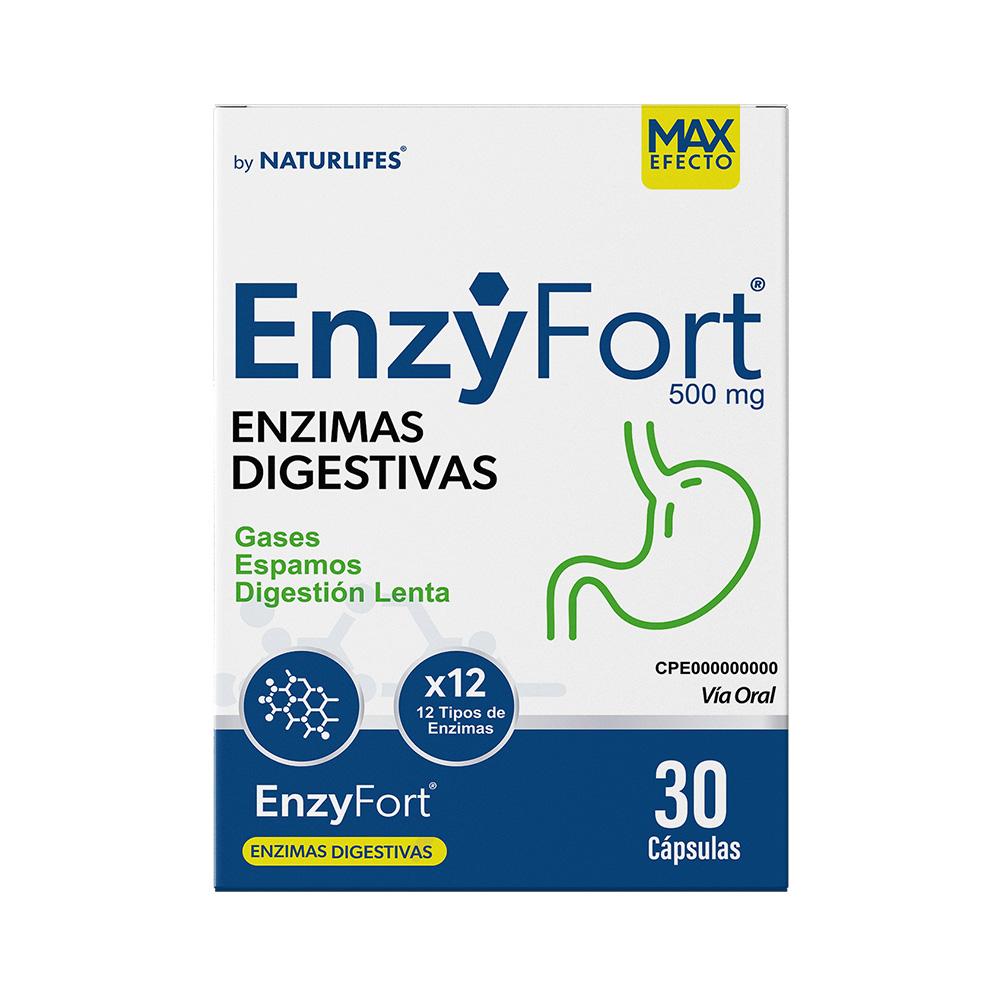 ENZYFORT 500 MG X 30 CAP NATURLIFES