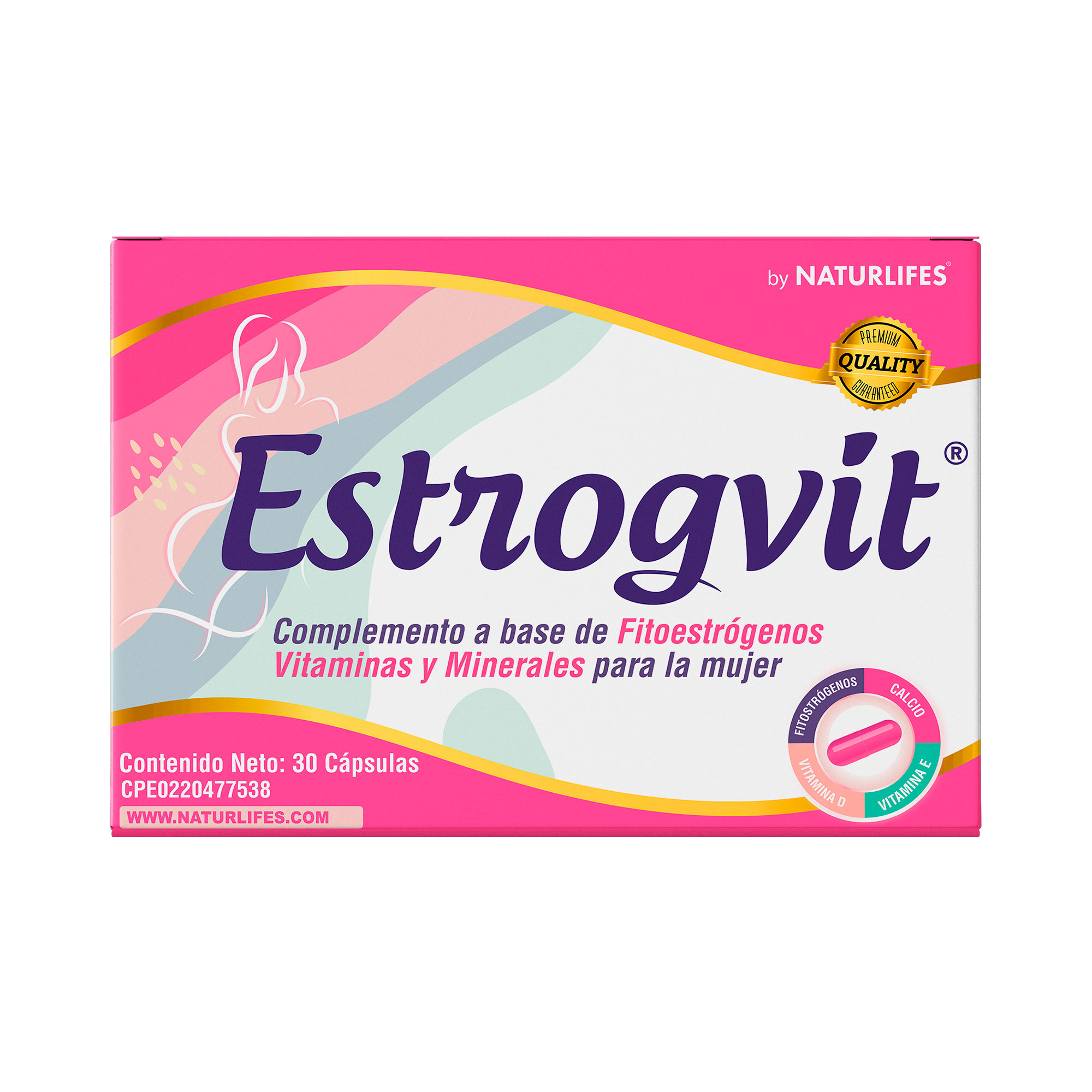 ESTROGVIT X 30 CAP NATURLIFES