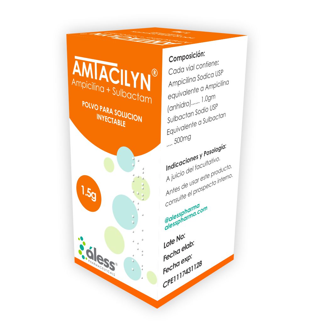 AMTACILYN 1.5 GR ALESS