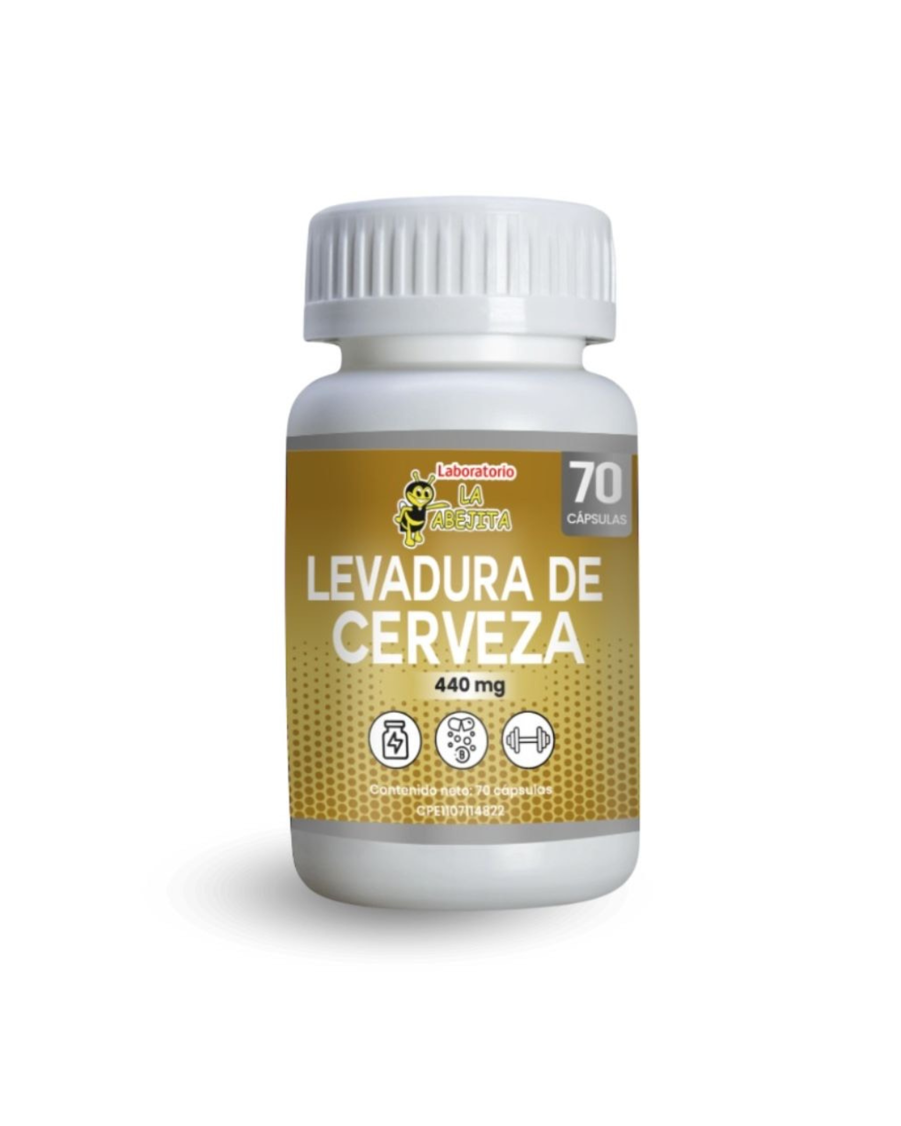 LEVADURA DE CERVEZA 440 MG X 70 CAP LA ABEJITA