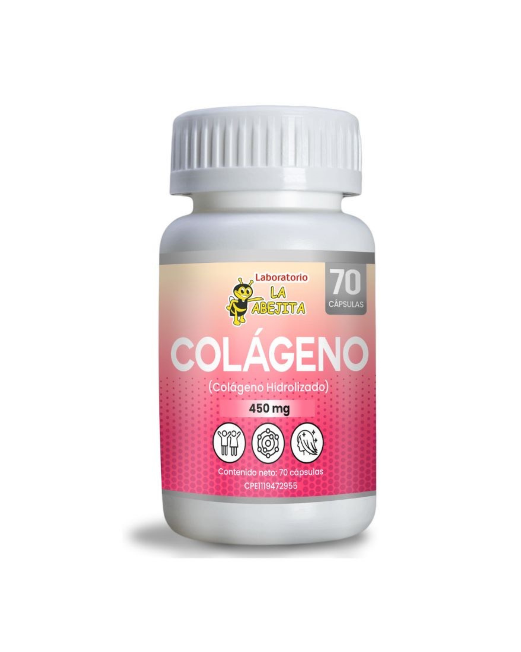 COLAGENO 450 MG X 70 CAP LA ABEJITA
