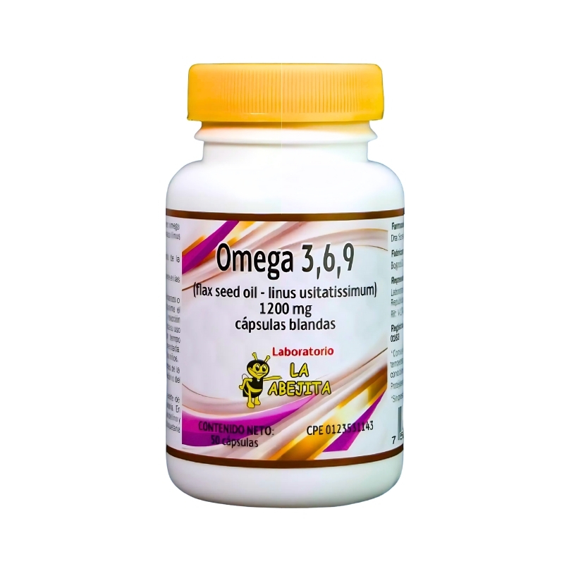OMEGA 3,6,9 X 50 CAP LA ABEJITA