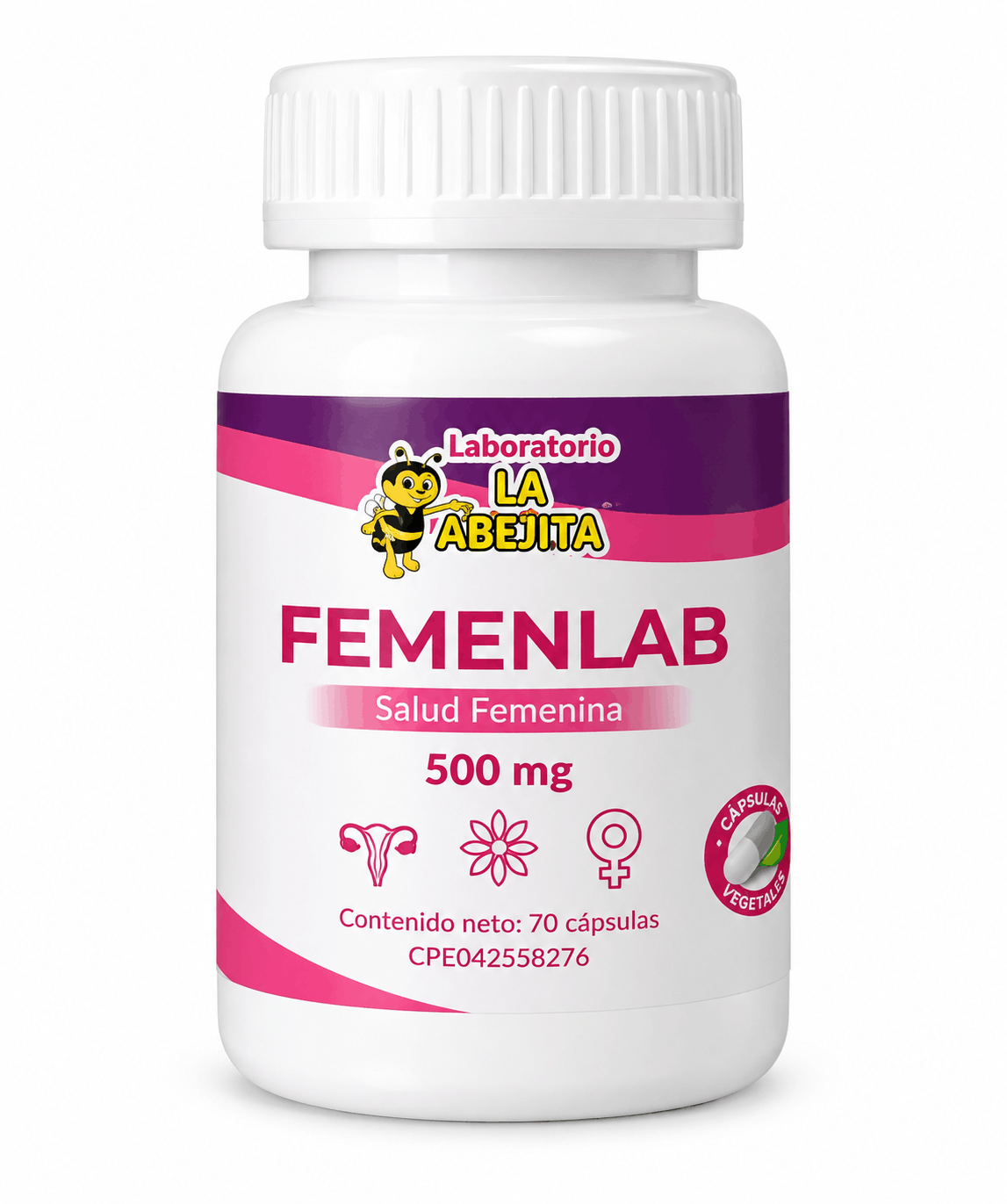 FEMENLAB 500 MG X 70 CAP LA ABEJITA