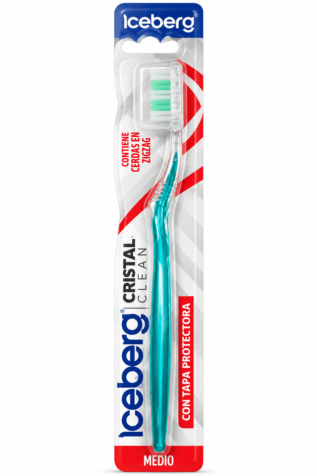 CEPILLO DENTAL CRISTAL CLEAN MEDIO X 1