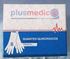 GUANTES ESTERILES N� 8 PLUSMEDIC